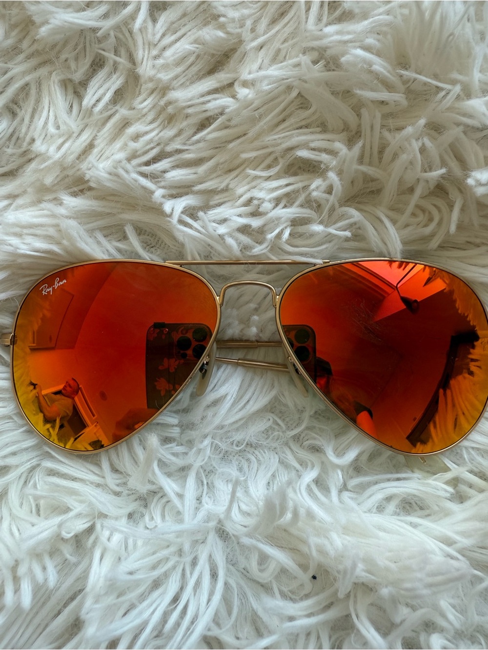 Rayban Sunglasses with case ,good condition,